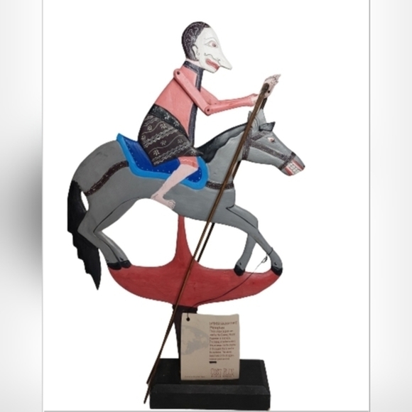 Rare Vintage‎ Javanese Puppet Wayang Kayu - Picture 1 of 7